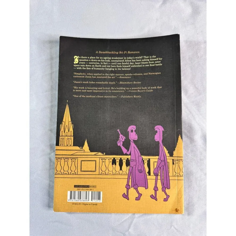 The Last Musketeer by Jason, 1st Ed Fantagraphics Books Paperback, Great Comics!